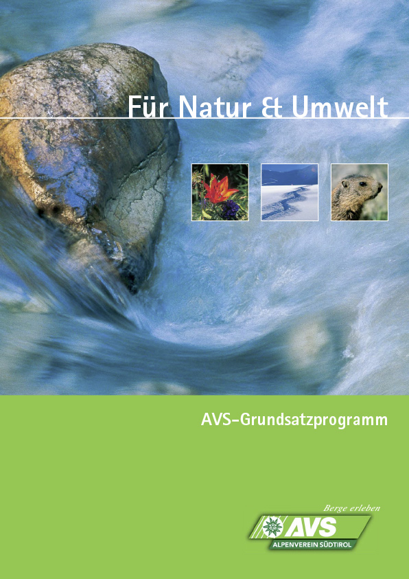 AVS Grundsatzprogramm Für Natur und Umwelt I AVS