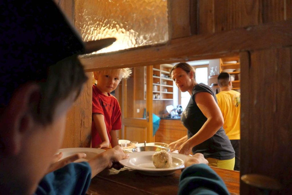 Mit Kindern auf Hütten, AVS Olang I AVS