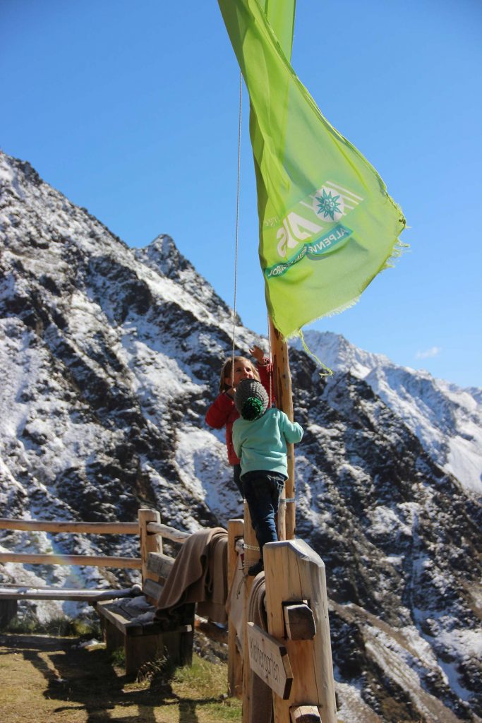 Mit Kindern auf Hütten, Oberetteshütte | AVS