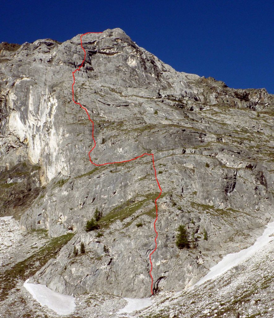 Jennwandpfeiler direkt (c)Benedikt Karnutsch l AVS