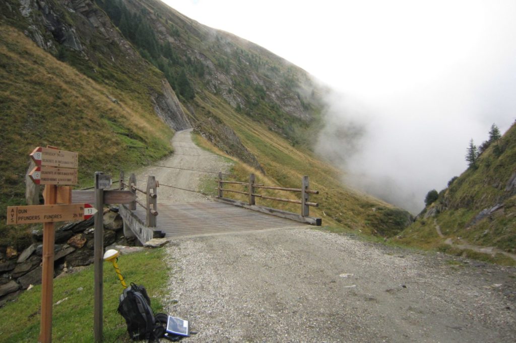 GPS-Vermessung Vintl © Karin Leichter AVS