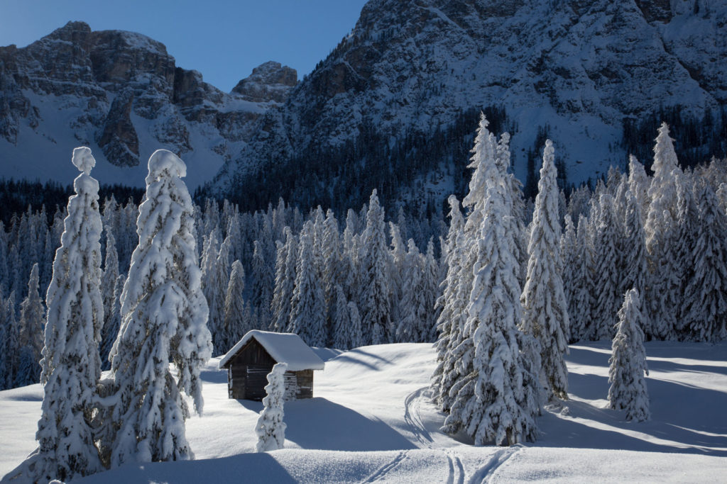 Winteridylle in Lungiarü I ©Hans Pescoller I Bergsteigerdörfer
