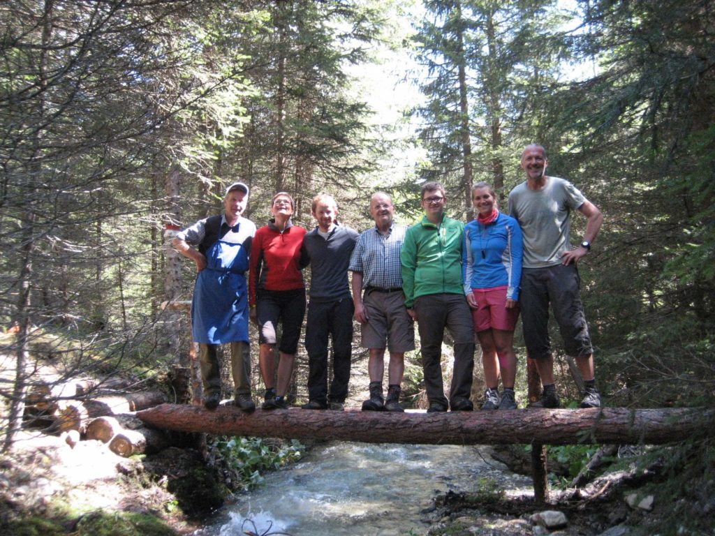 Teilnehmer am Wegetag © AVS Gossensass