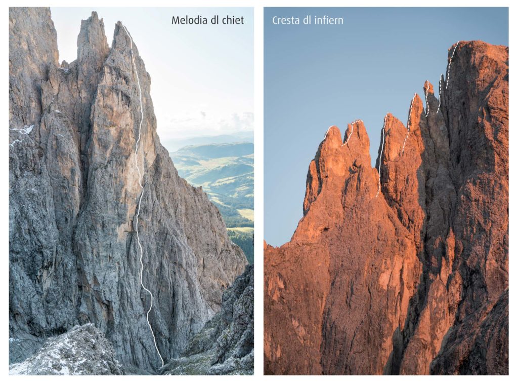 Melodia dl chiet und Cresta dl infiern © Martin Dejori