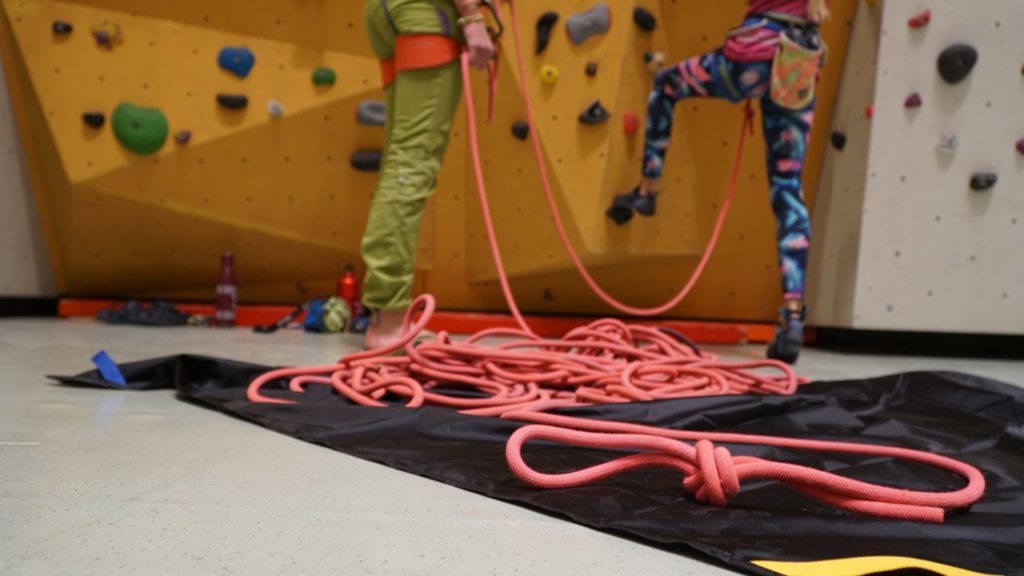 Sicher Klettern I Knopf im Seil I (c)Alexandra Ladurner I AVS