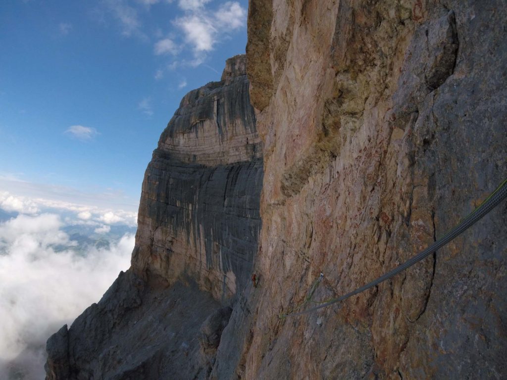 Mittelpfeiler Direkte Variante © Simon Messner und Berni Ertel