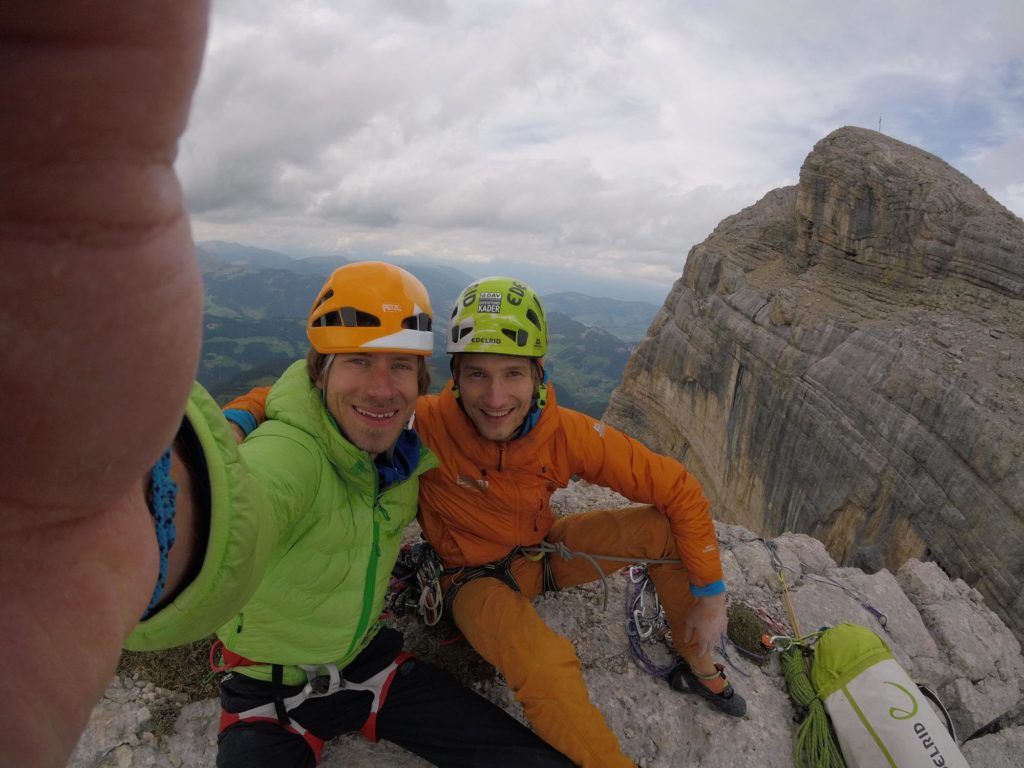 Mittelpfeiler Direkte Variante © Simon Messner und Berni Ertel