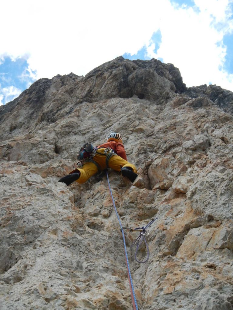 Spigolo sud diretto © Sandra Schieder