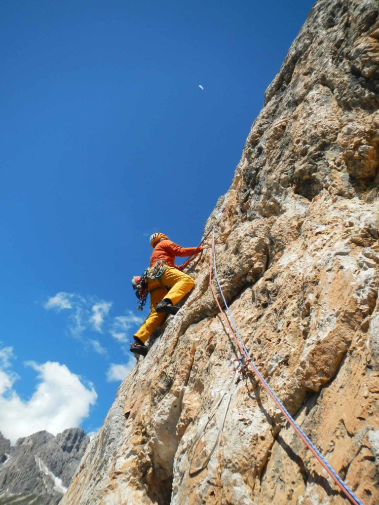 Spigolo sud diretto © Sandra Schieder