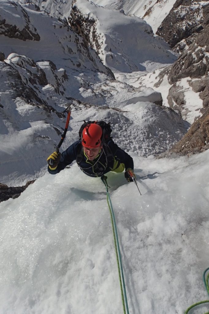 Weisse Versuchung - Günther im letzten Eisfall