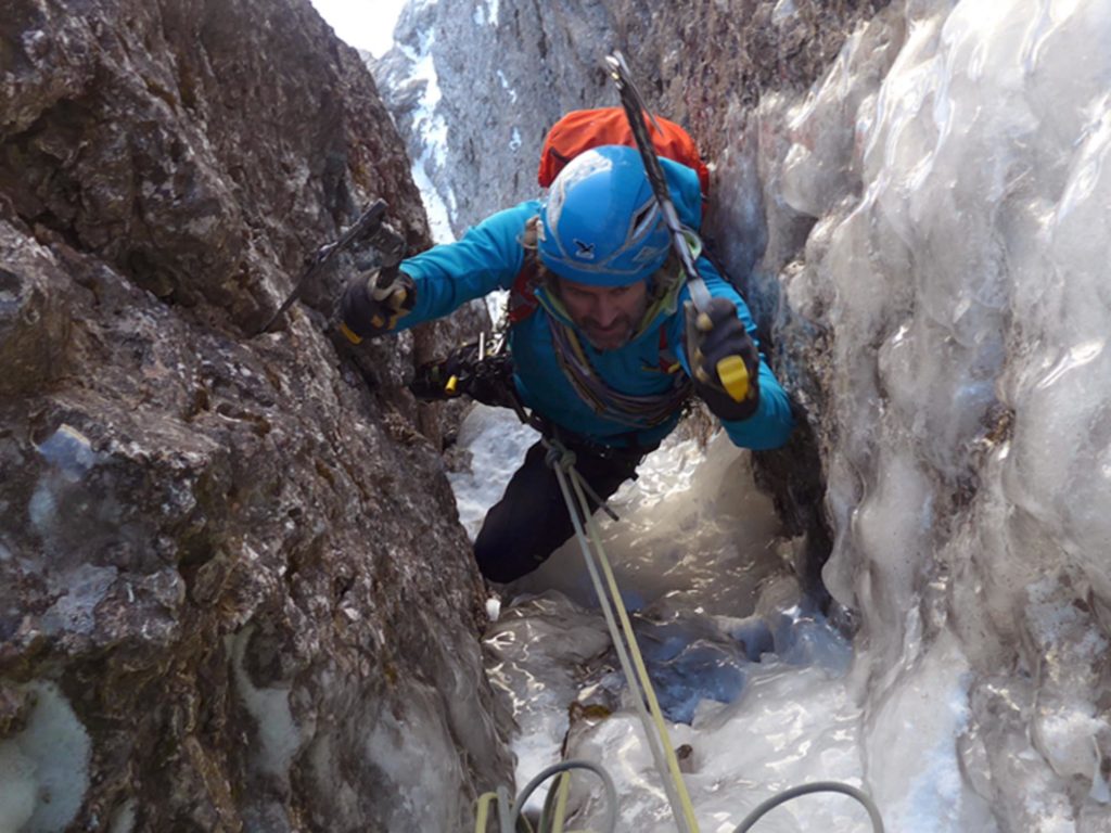 Christop Hainz im Kanal © Simon Kehrer