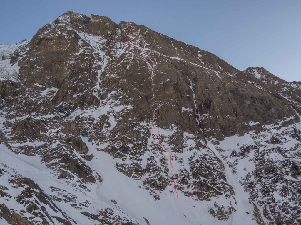 Hintere Weißspitze Nordwand © Florian Huber und Tobias Engl