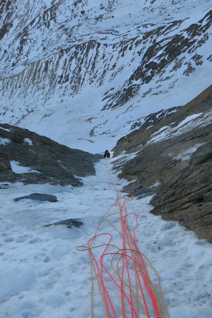 Hintere Weißspitze Nordwand © Florian Huber und Tobias Engl