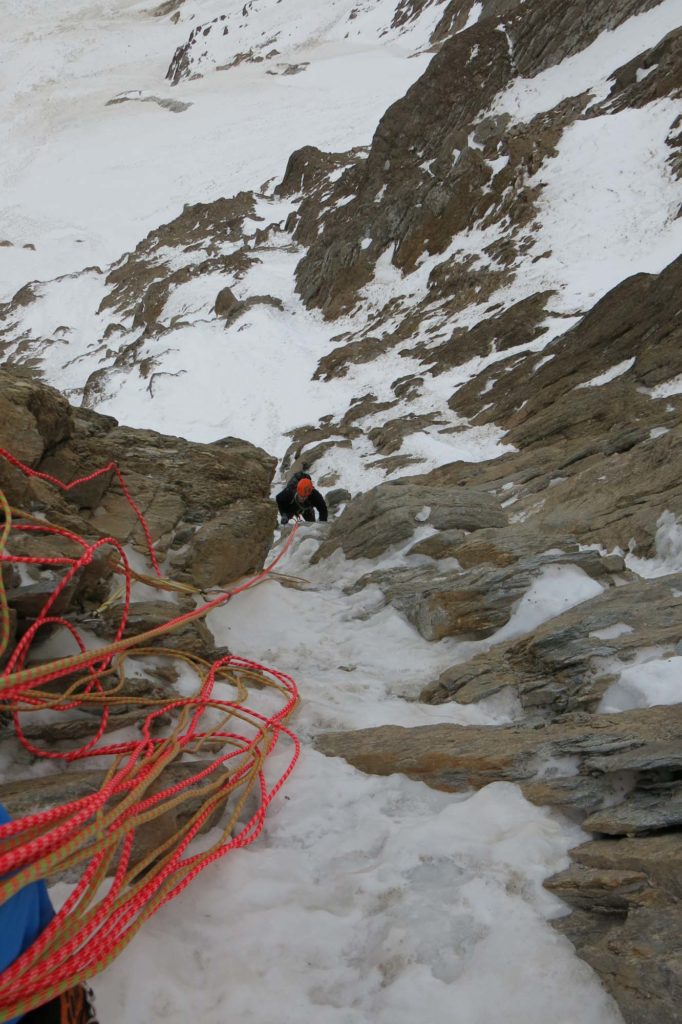 Hintere Weißspitze Nordwand © Florian Huber und Tobias Engl