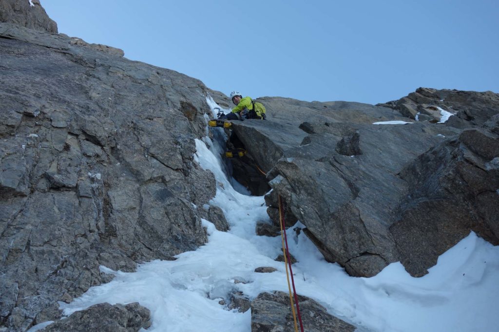 Hintere Weißspitze Nordwand © Patrick Erlacher, Urban Holzer und Michael Wurzer