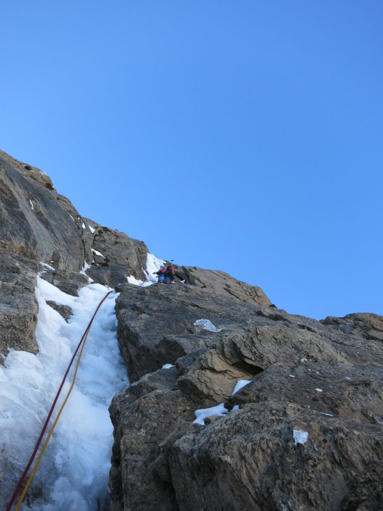 Hintere Weißspitze Nordwand © Patrick Erlacher, Urban Holzer und Michael Wurzer