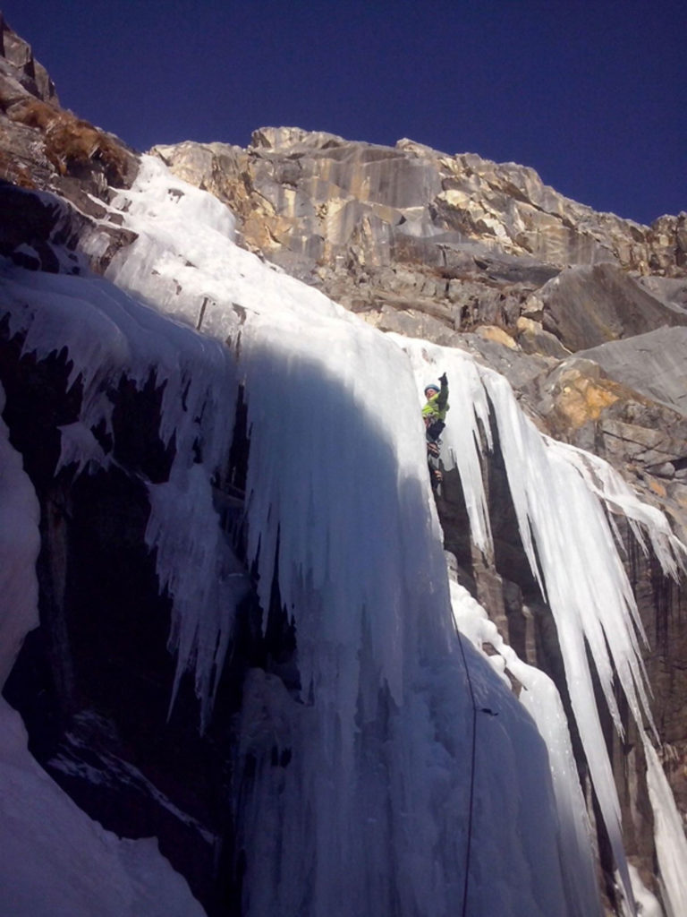 Hohe Wilde Eisfall © Thomas Brunner und Andreas Holzeisen