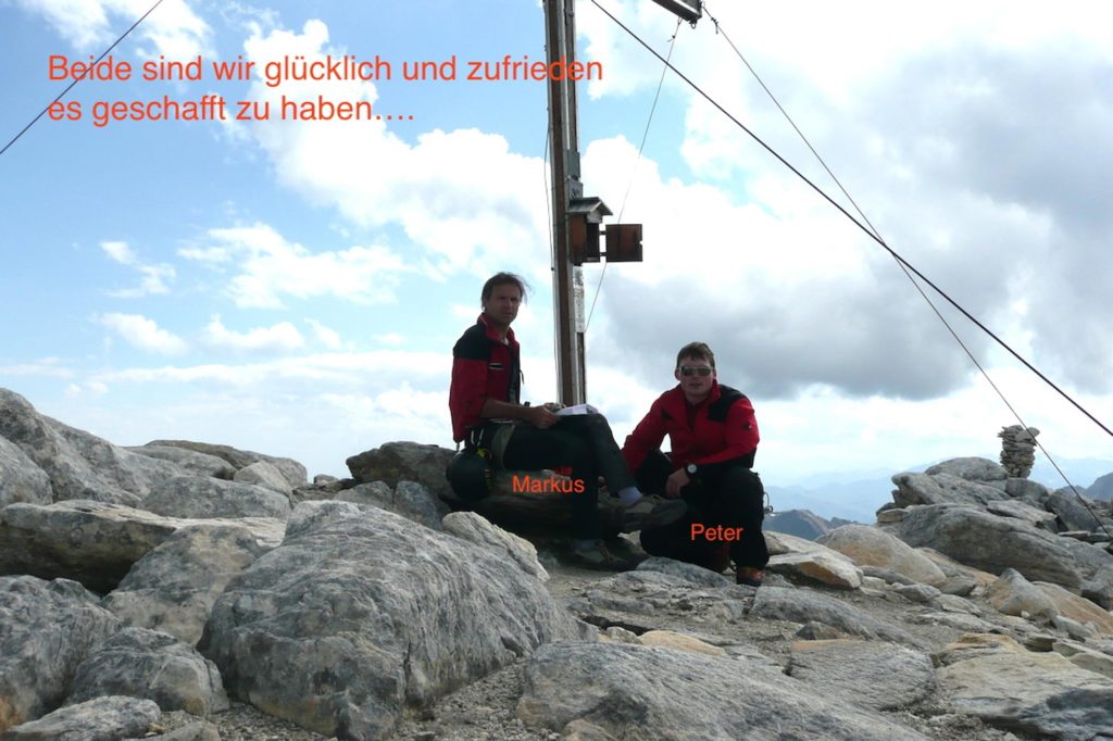 Lodner Südwestwand © Makus Huber und Peter Zischg