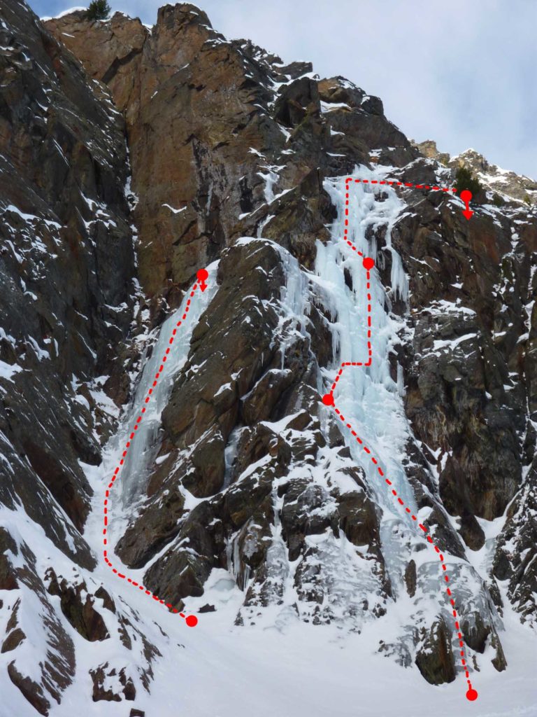 Mastauner Eisfälle © Klaus Lang und Norbert Weiss