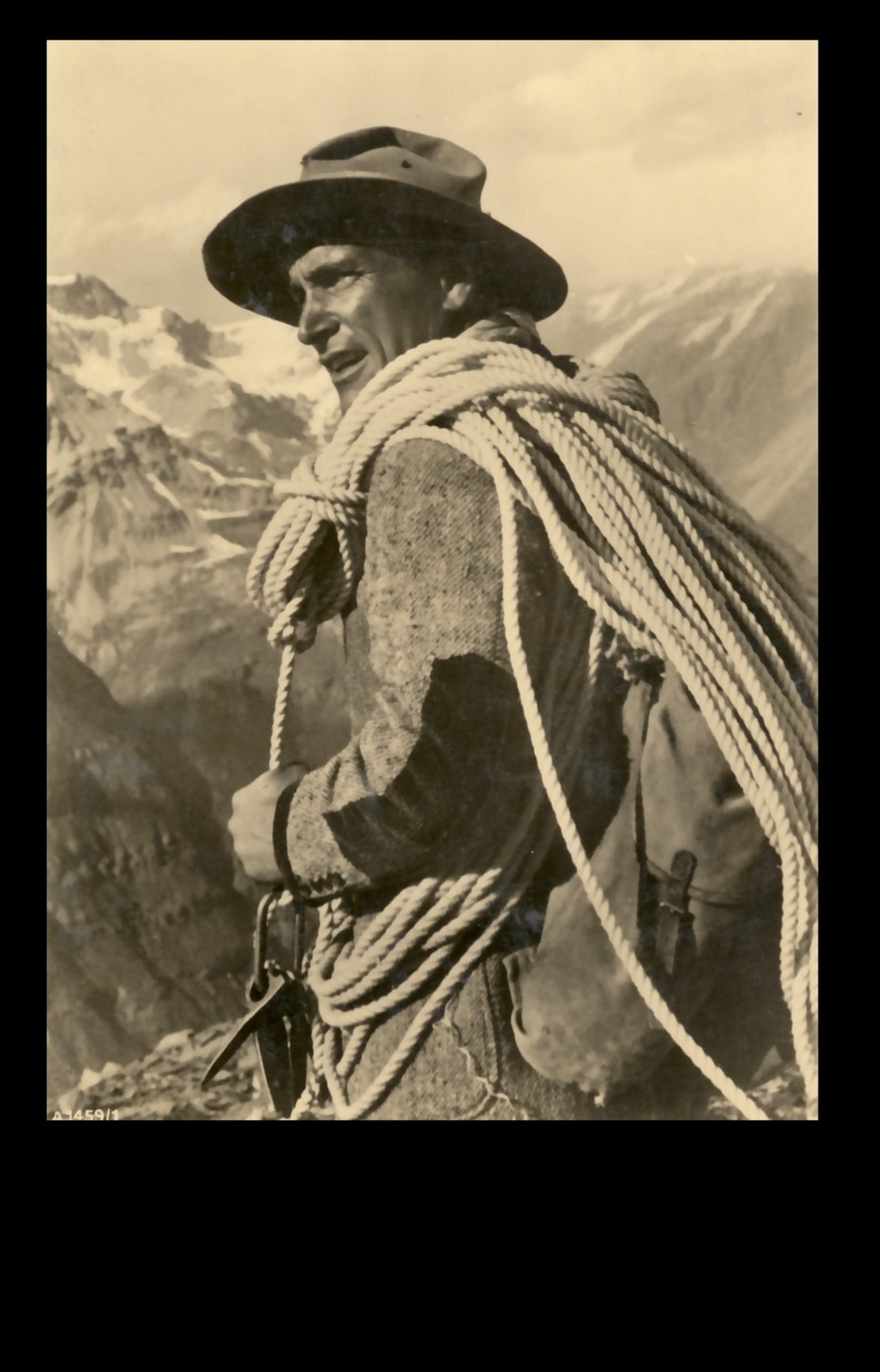 Luis Trenker I Berge erleben © Archiv DAV