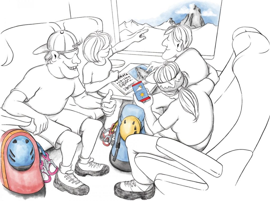 Geselligkeit und Info_CAA-Illustrationen (c) Georg Sojer I CAA