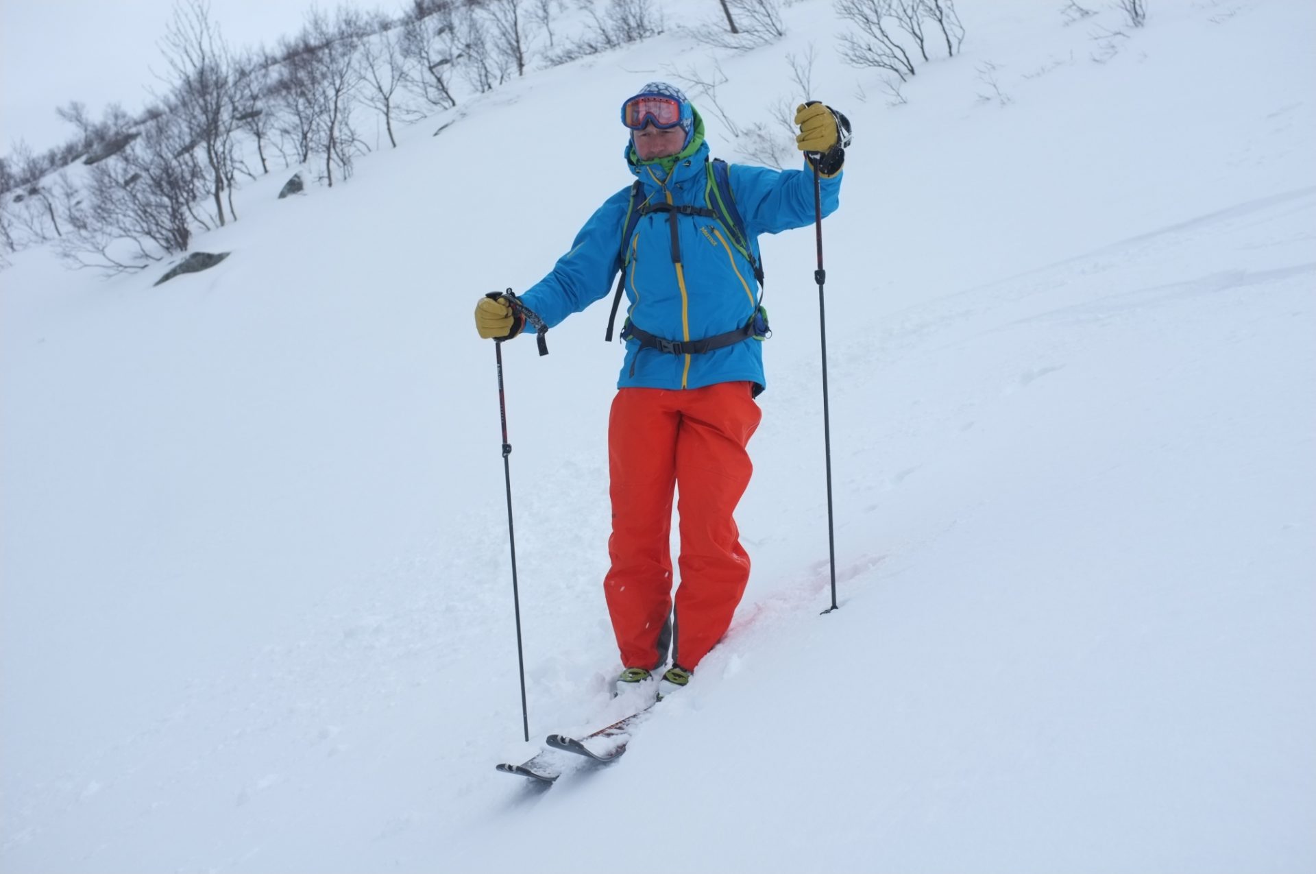 Bergsteigertipp: Ski an- und ausziehen