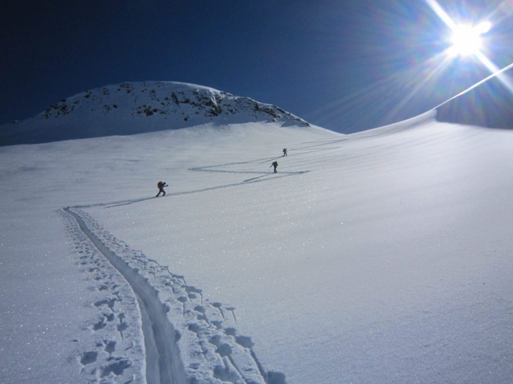 Skitouren Aufstieg © Karin Leichter 3