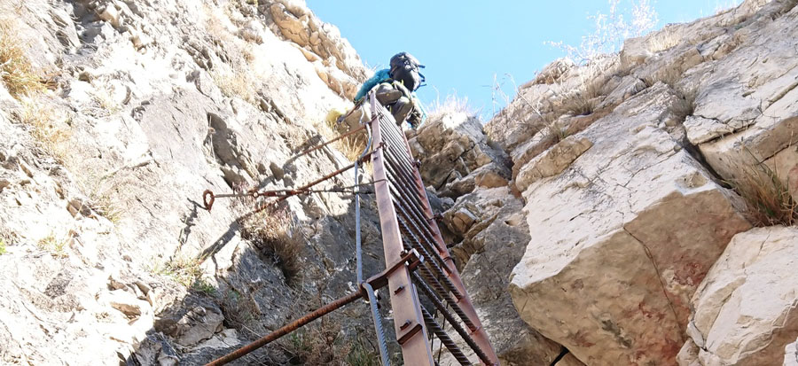 Klettersteig Fennberg wieder geöffnet