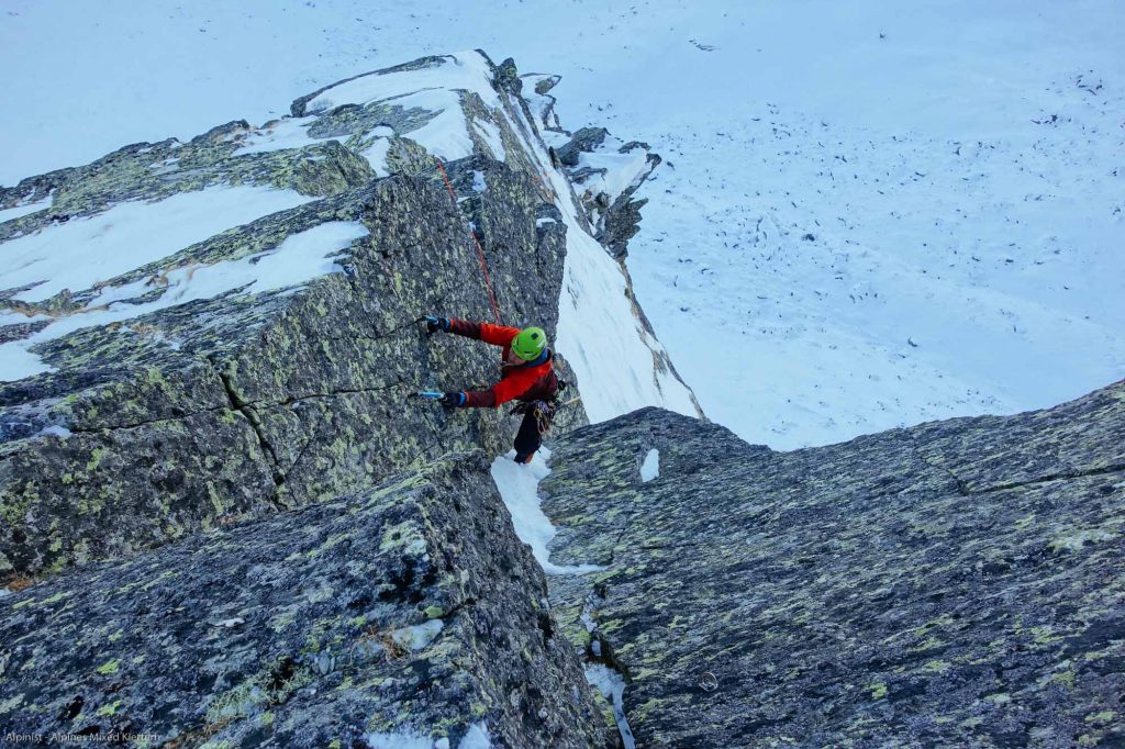 Alpinist - Alpines Mixed Klettern