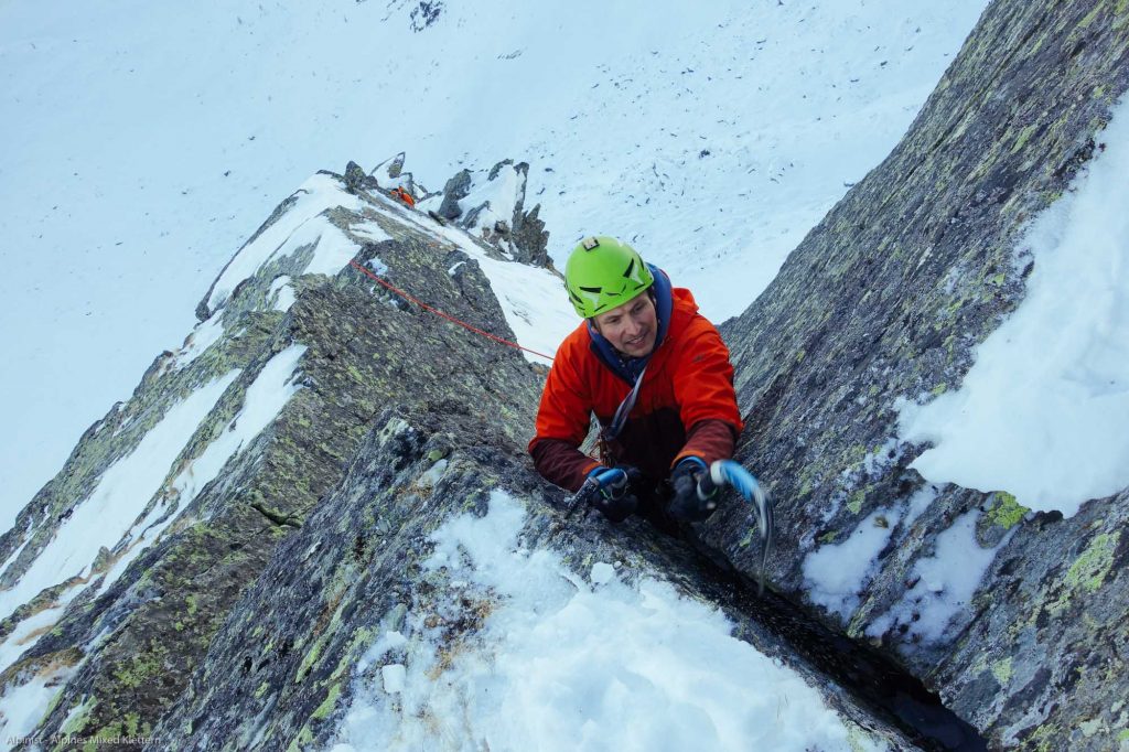 Alpinist - Alpines Mixed Klettern