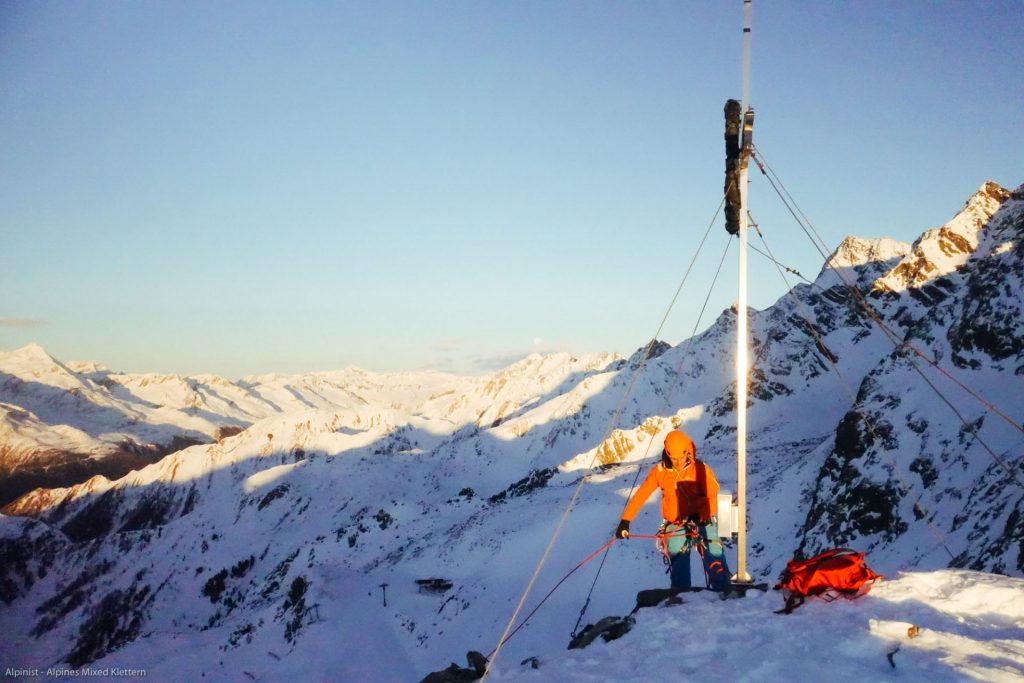 Alpinist - Alpines Mixed Klettern