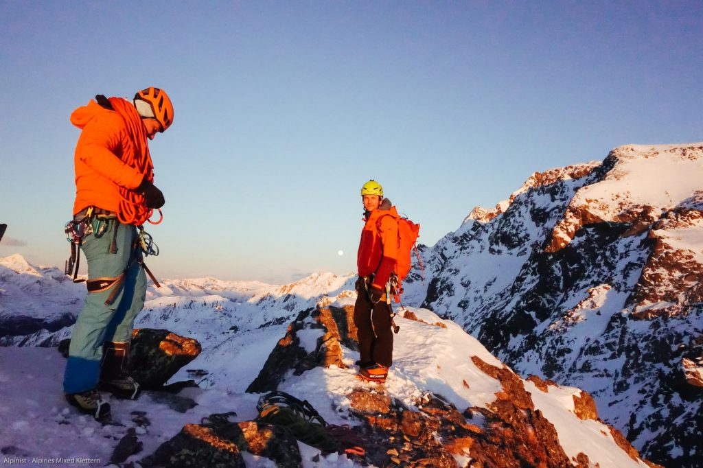 Alpinist - Alpines Mixed Klettern