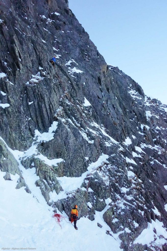 Alpinist - Alpines Mixed Klettern