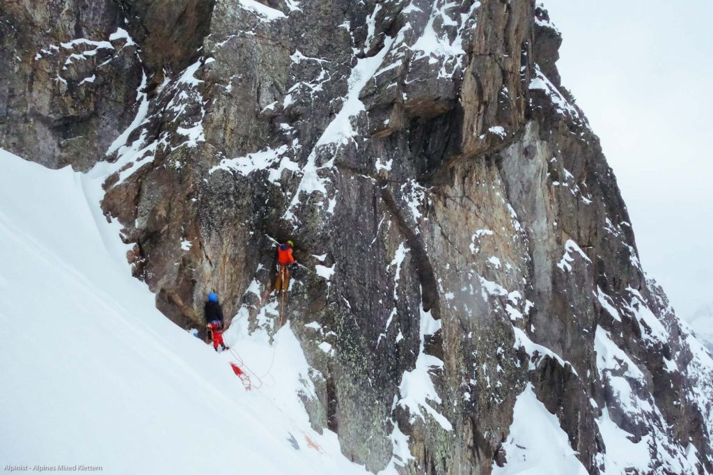 Alpinist - Alpines Mixed Klettern