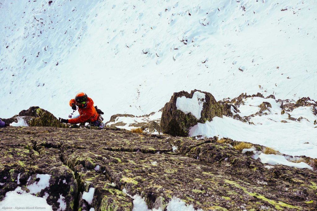 Alpinist - Alpines Mixed Klettern
