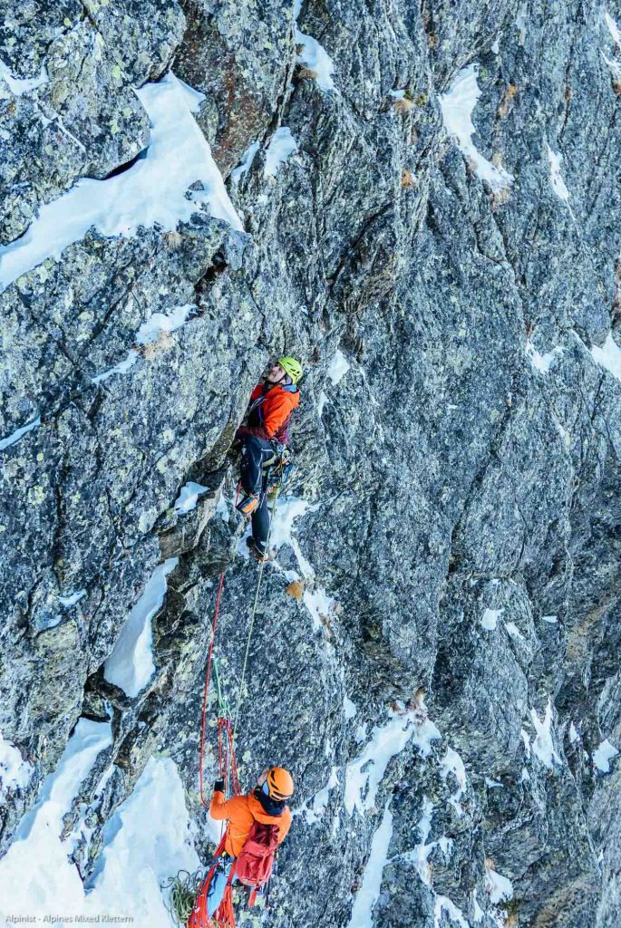 Alpinist - Alpines Mixed Klettern