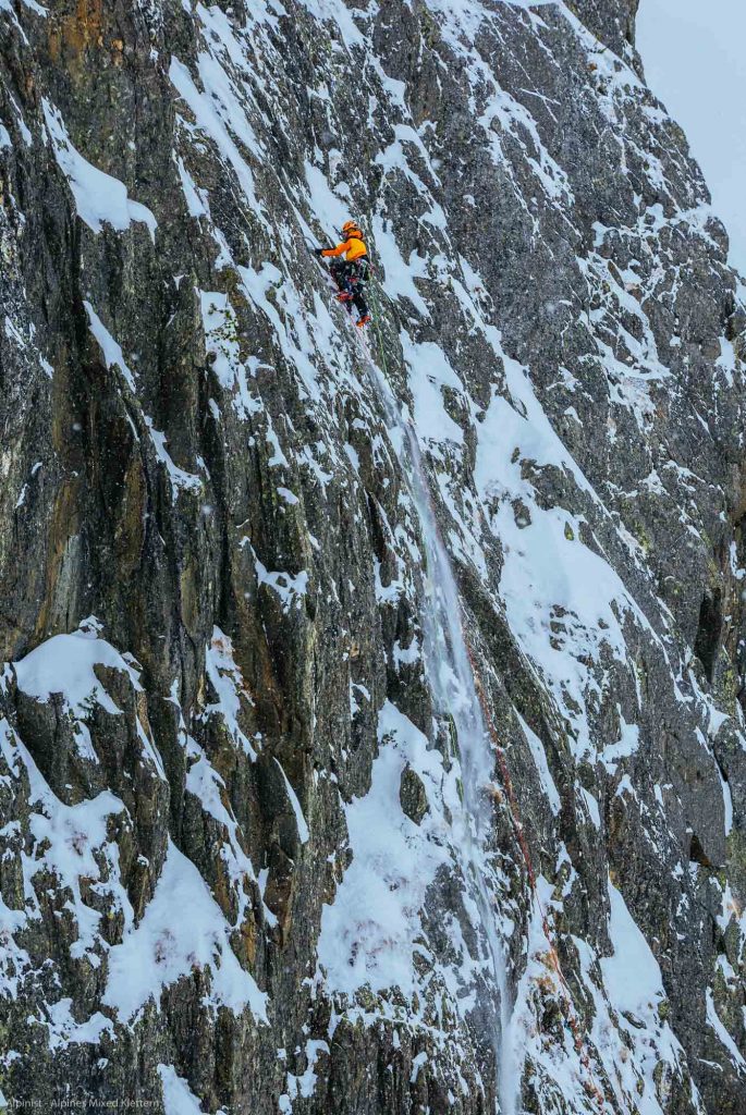 Alpinist - Alpines Mixed Klettern