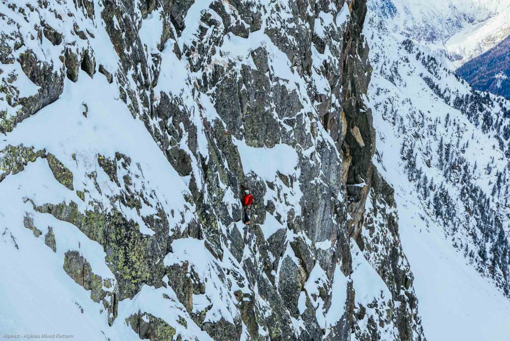 Alpinist - Alpines Mixed Klettern