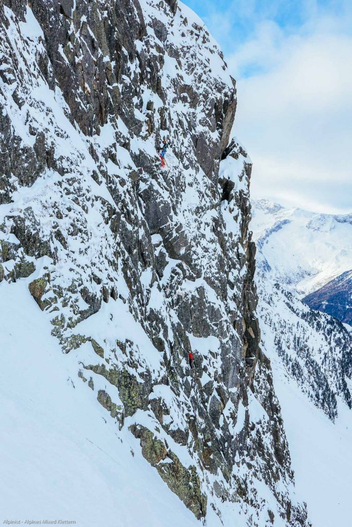 Alpinist - Alpines Mixed Klettern