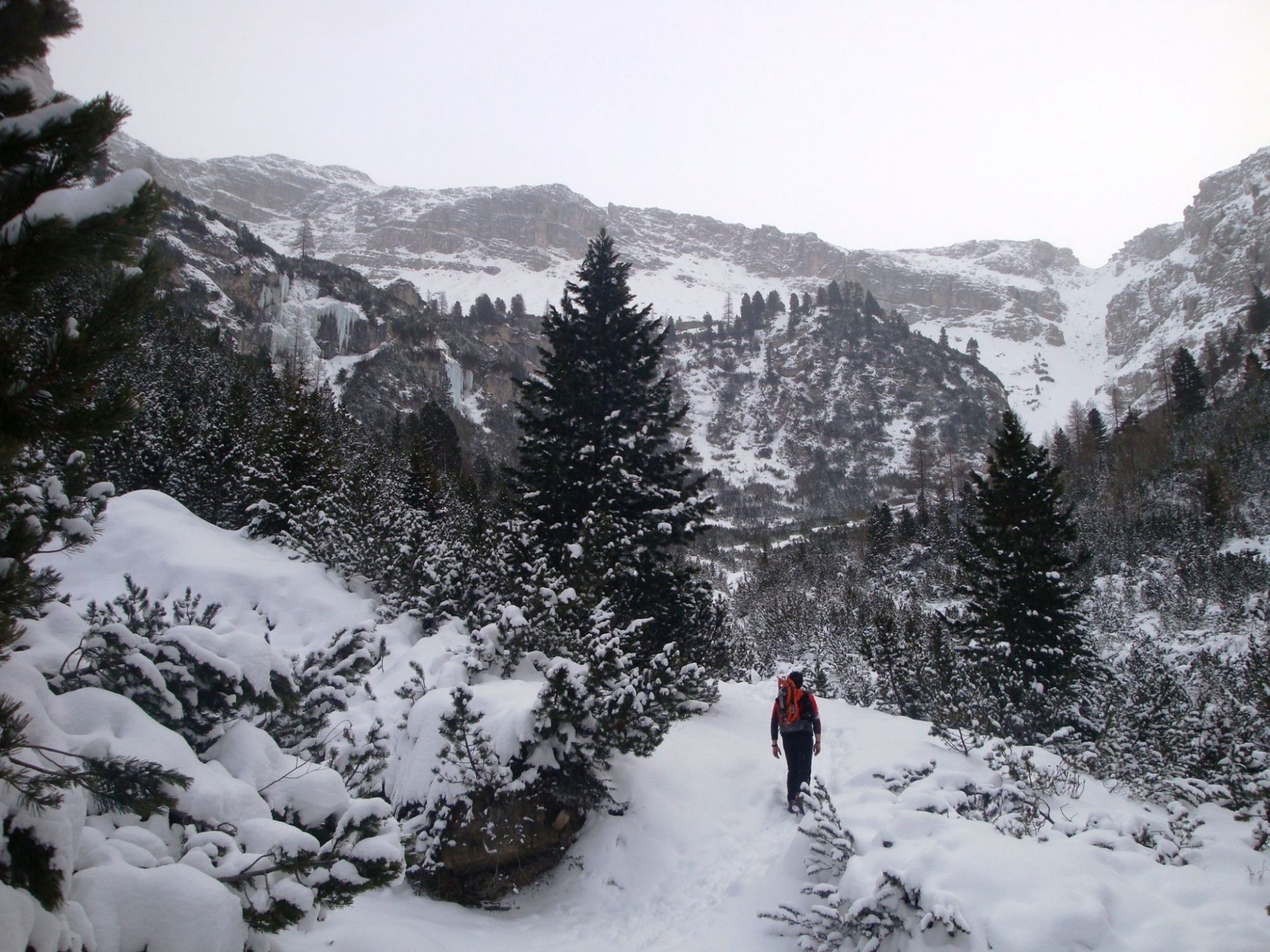 Schneeschuhwanderung ins Grödner Langental