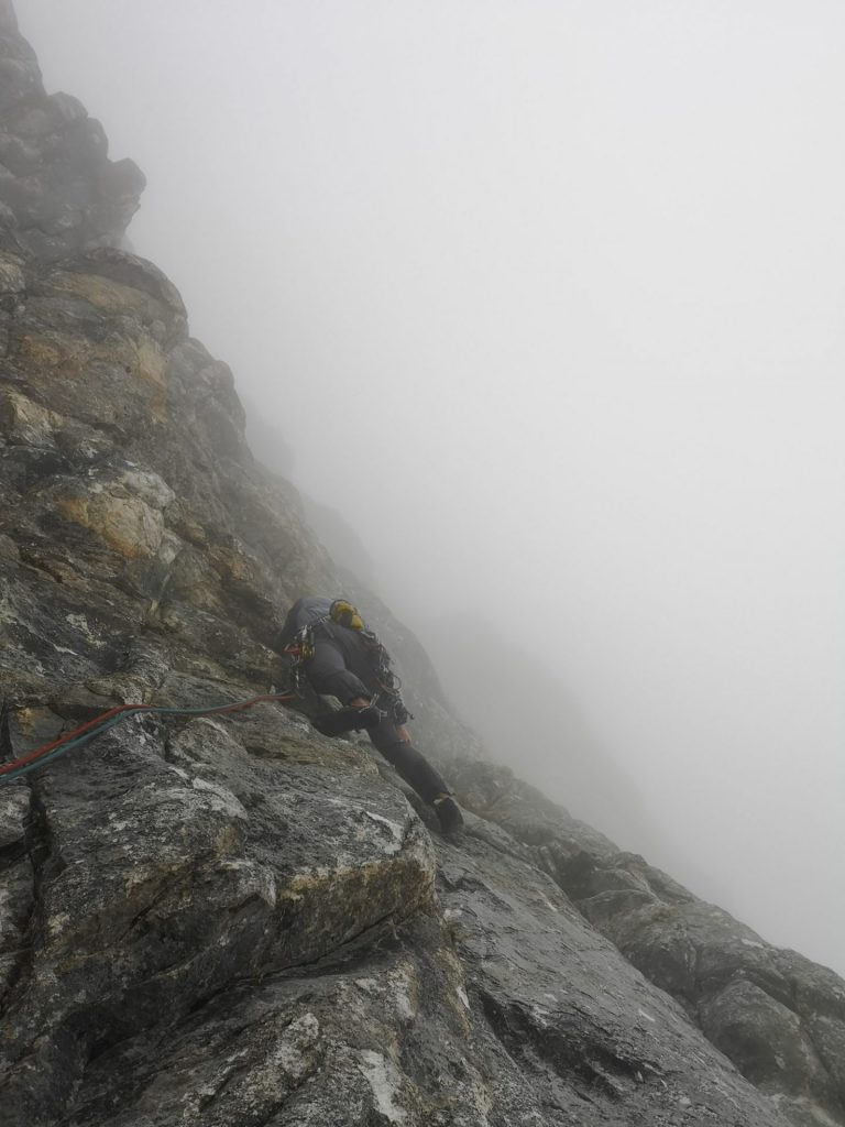4.Seillänge der Route "Pfizerschmorrn" © Florian Gufler