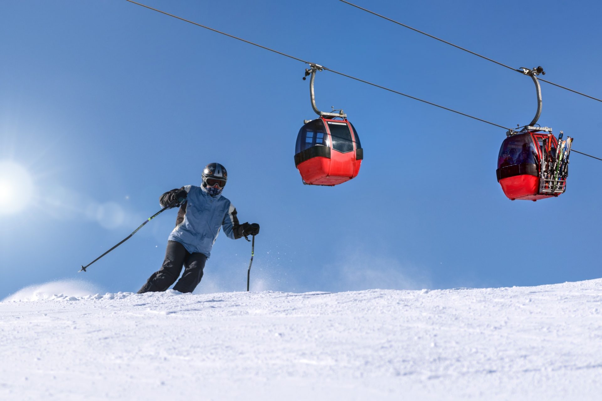 Haftpflichtversicherung beim Skifahren