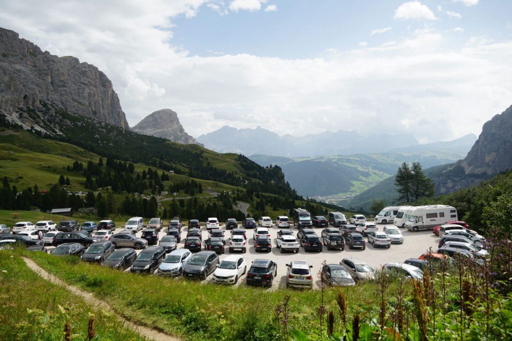 Verkehr Sellajoch I @Judith Egger I AVS