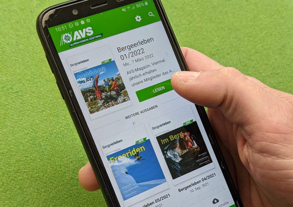 bergeerleben Ausschnitt APP I (c) AVS