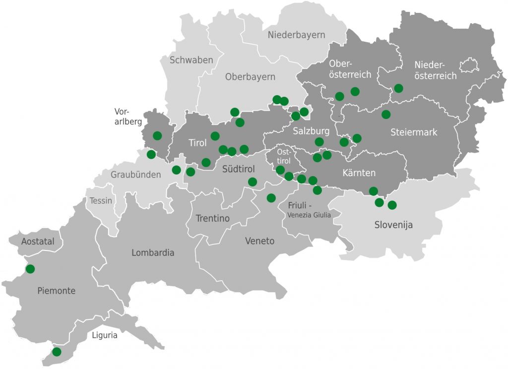36 Bergsteigderörfer_Stand April 2022 I Bergsteigerdörfer