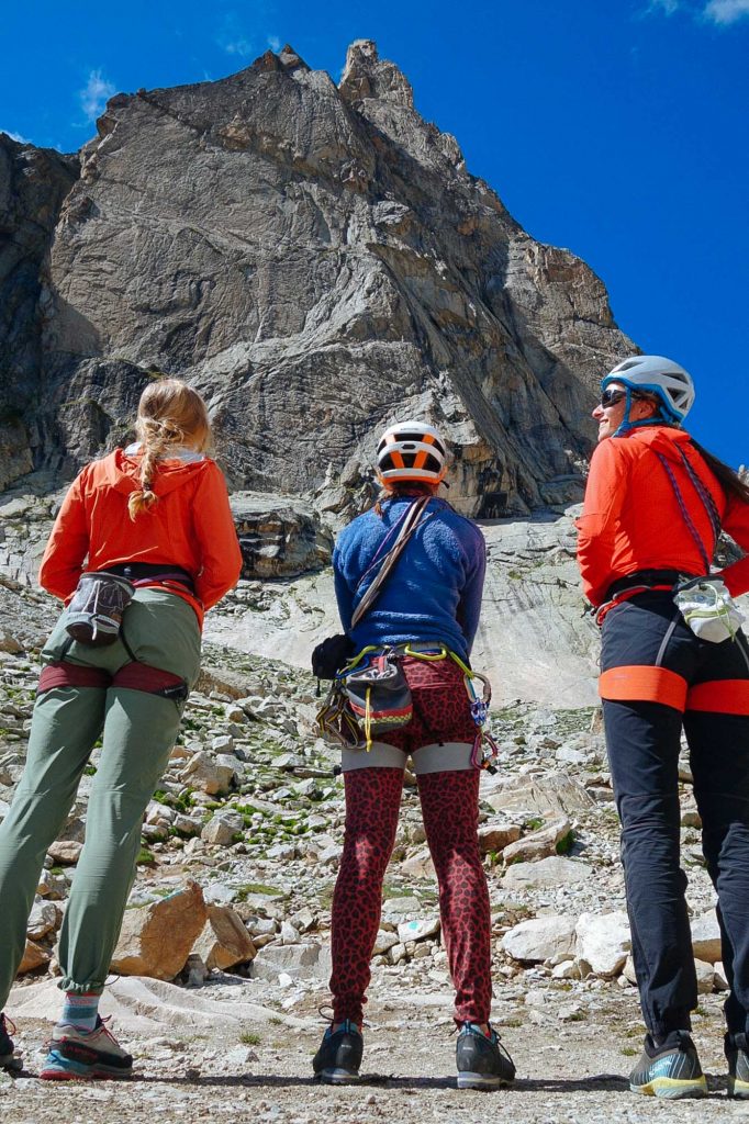 Exklusivaktion für Alpinistinnen © Evelyn Gafriller