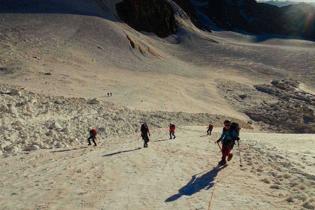 Exklusivaktion für Alpinistinnen © Thomas Gianola