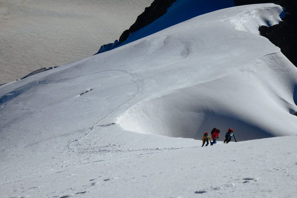 Exklusivaktion für Alpinistinnen © Thomas Gianola