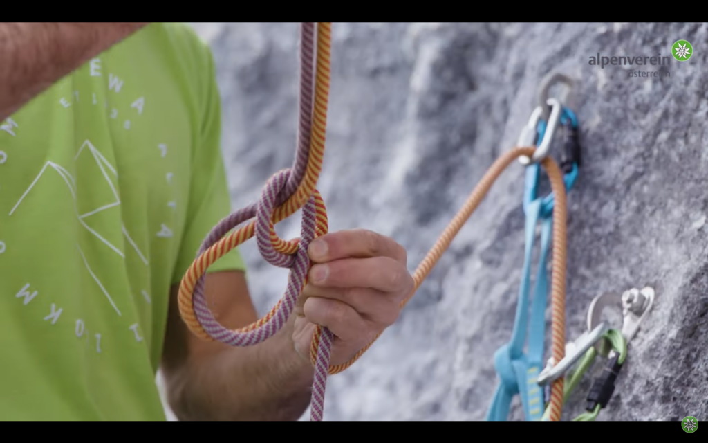 Knoten © Österreichischetr Alpenverein Youtube