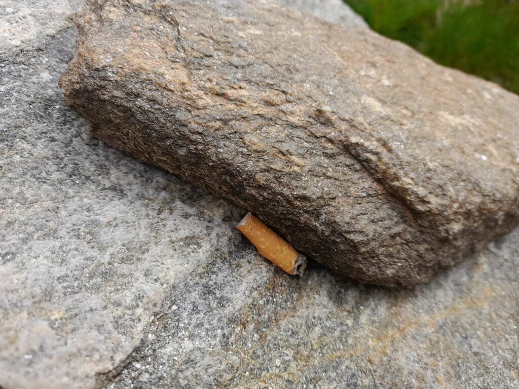Zigarettenstummel am Berg I(c)Judith Egger